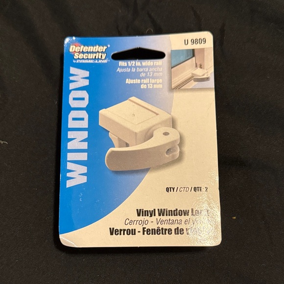 Defender Security Vinyl Window Locks - Picture 1 of 5